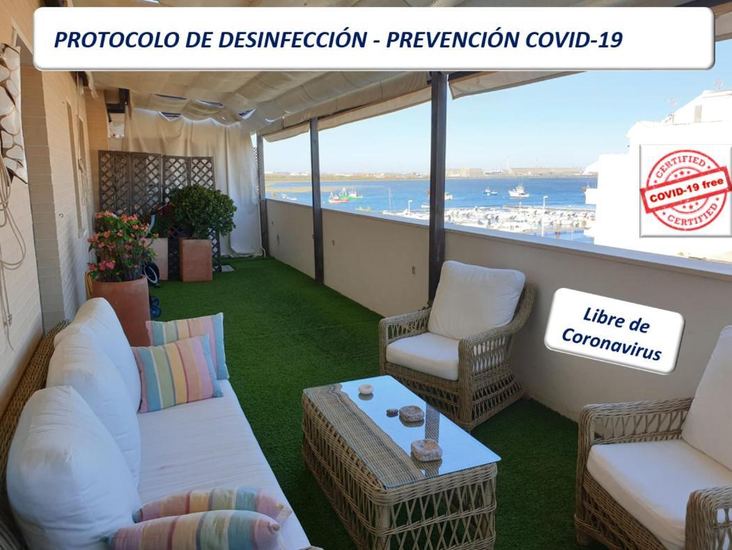 Atico Con Vistas A La Ria De Punta Umbria Apartman Kültér fotó