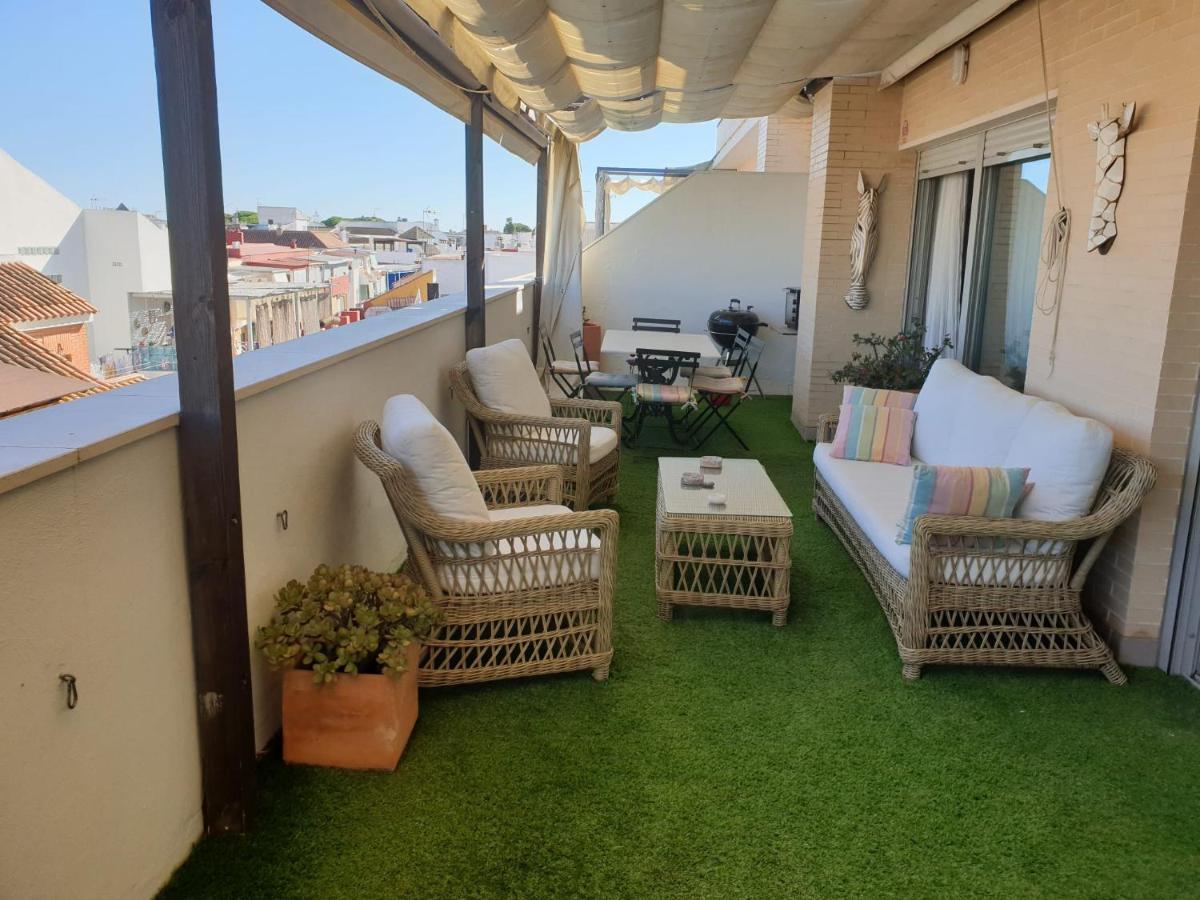 Atico Con Vistas A La Ria De Punta Umbria Apartman Kültér fotó